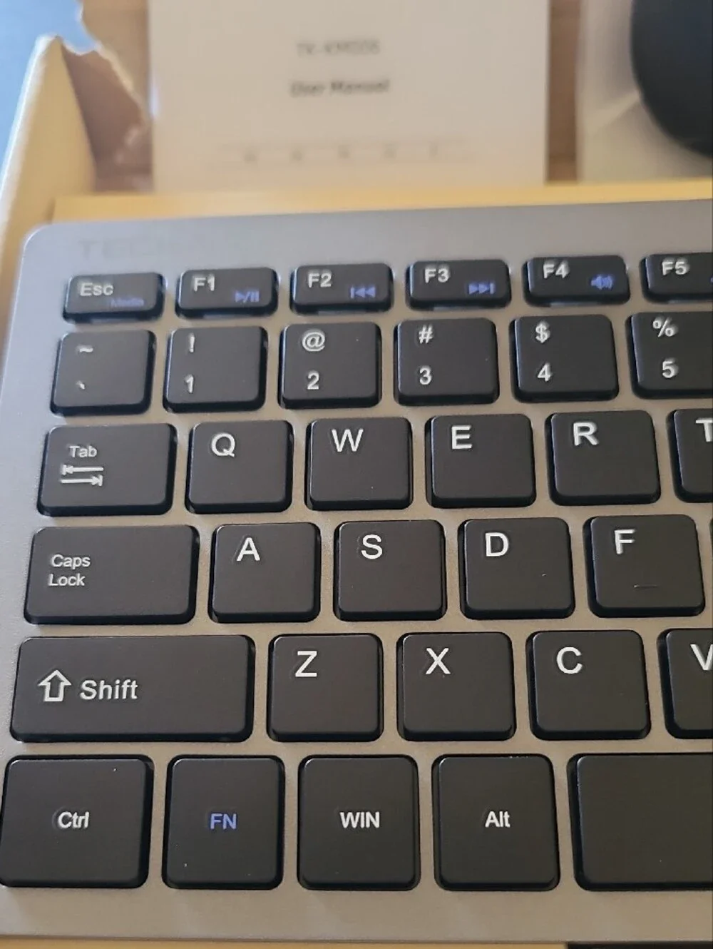 Wireless Keyboard and Mouse Combo - Black